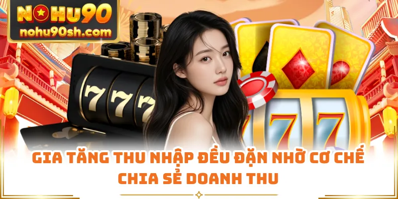 Gia tăng thu nhập đều đặn nhờ cơ chế chia sẻ doanh thu
